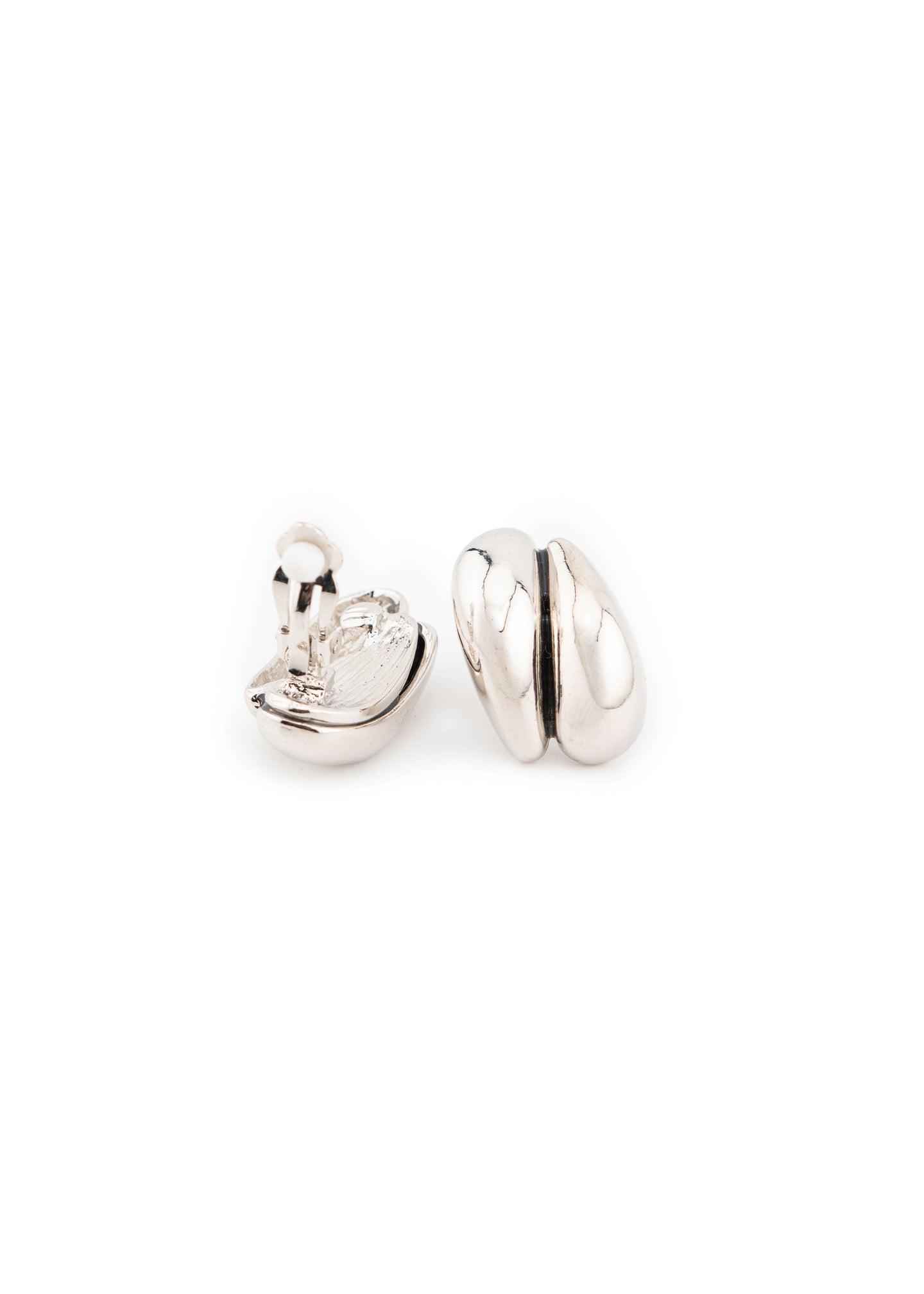 Silver Clip On Earrings