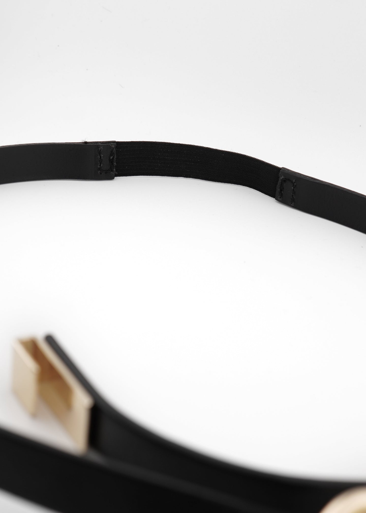 Landes - Slim Leather Clasp Belt