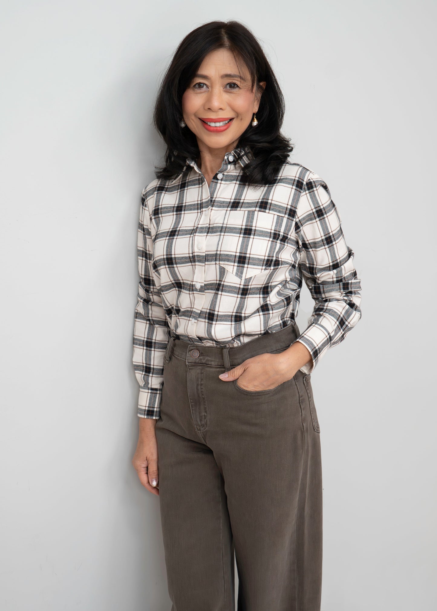 Part Two - Yana Shirt - Mole Check