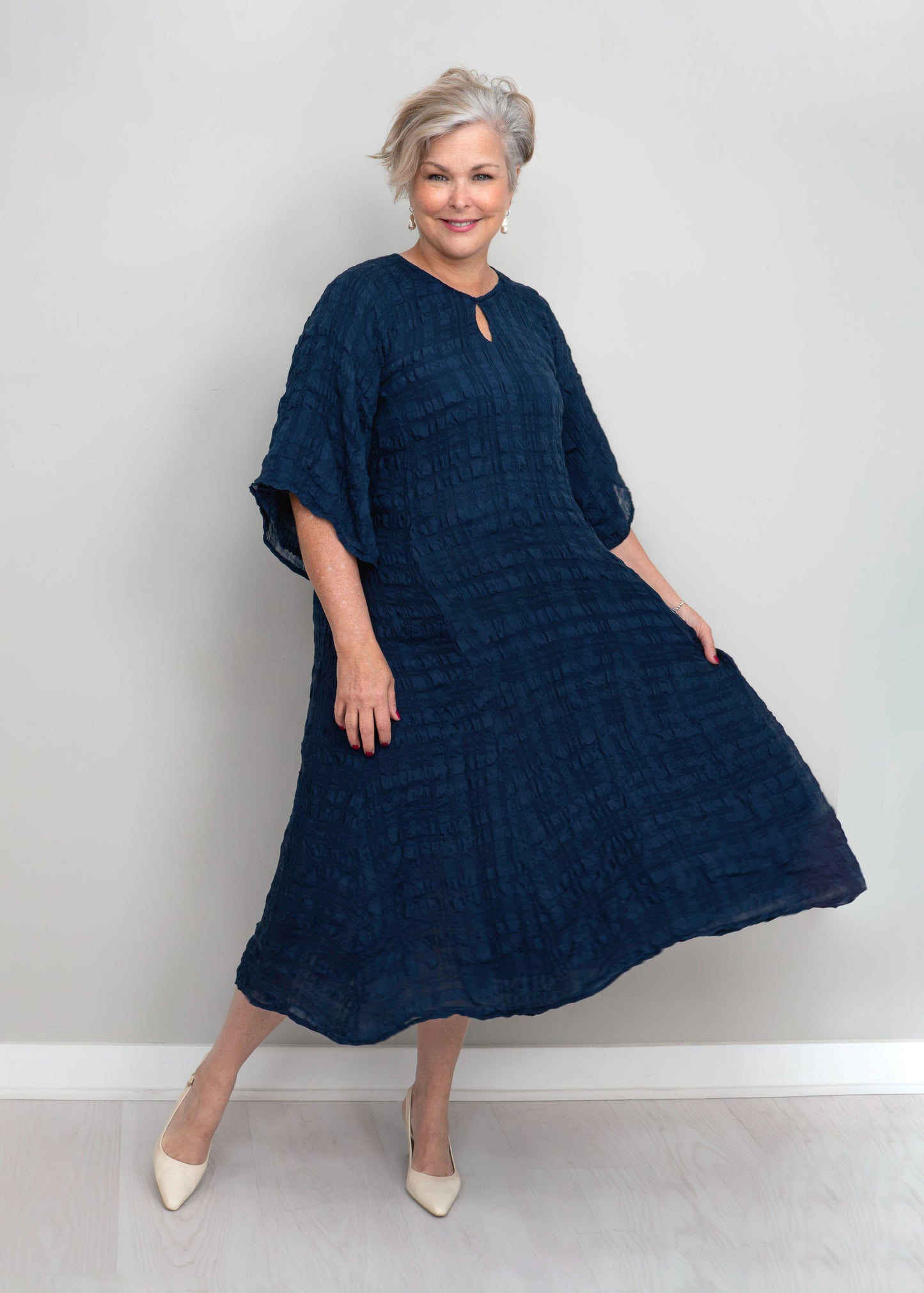 Grizas - Silk Midi Dress