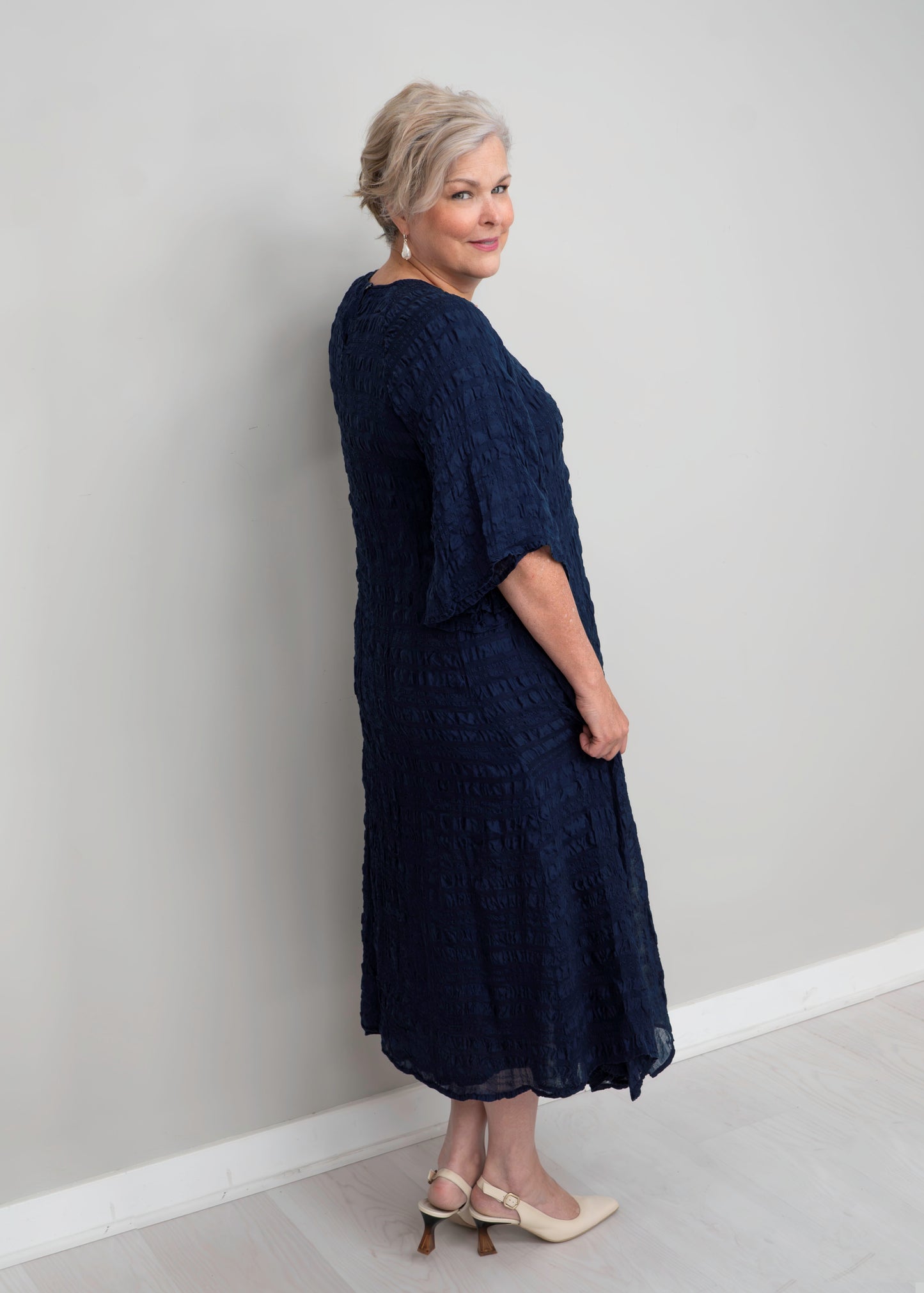 Grizas - Silk Midi Dress