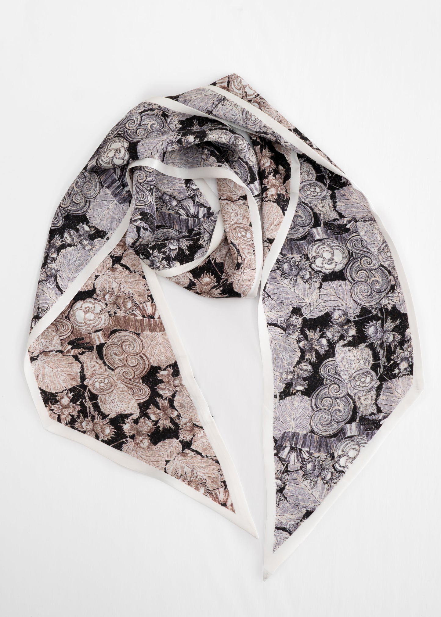 Tom & Eva - Woodland Dreams Long Silk Scarf