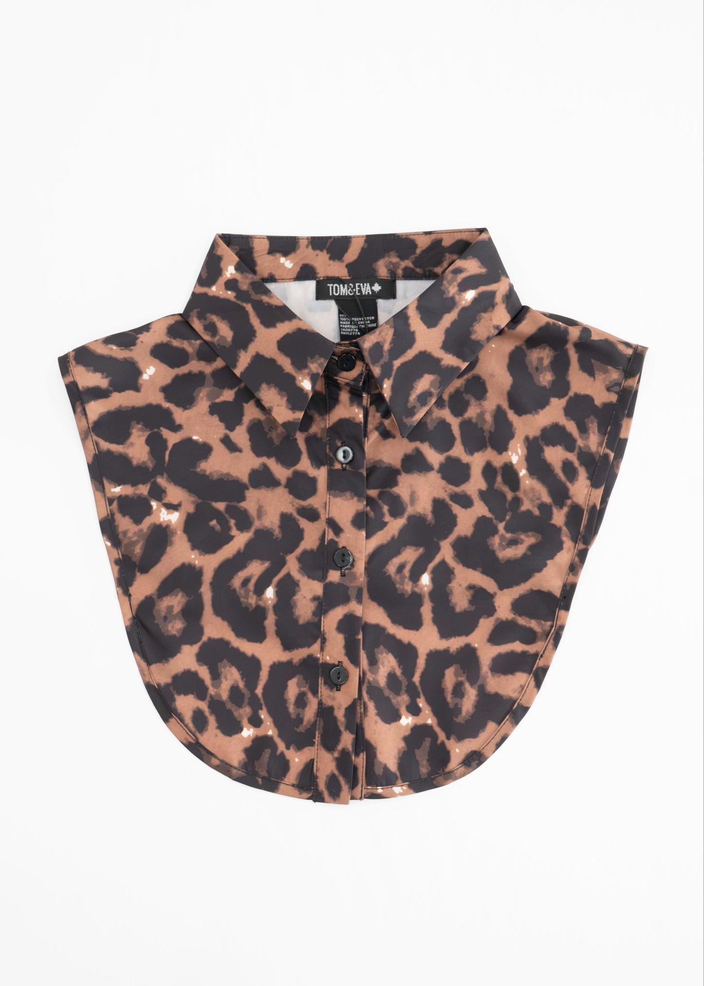 Tom & Eva - Brown Animal Print Dickie