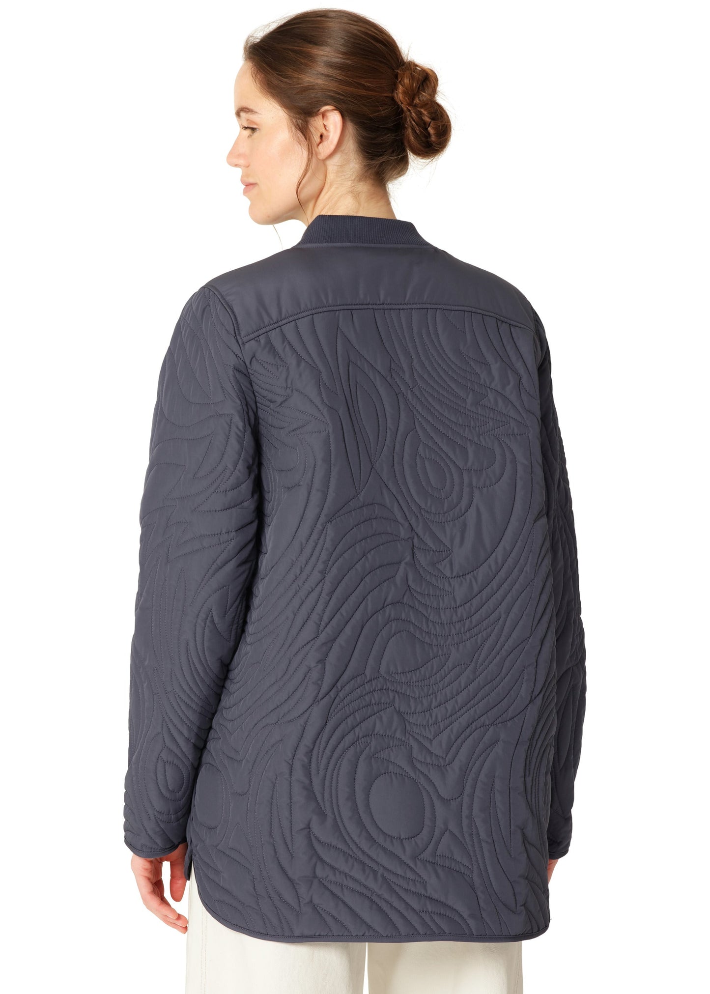 Ilse Jacobsen - Short Quilt Jacket with Rib - SALE