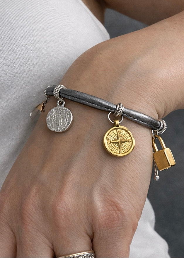 Design Fixation - Charming Magnet Bracelet Mixed Metal