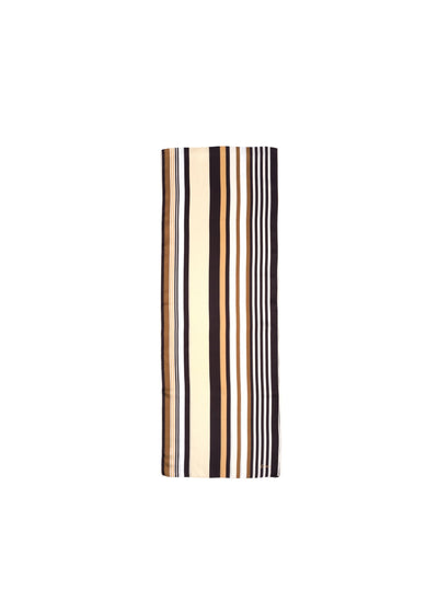 Echo - Tropic Stripe Silk Oblong Scarf