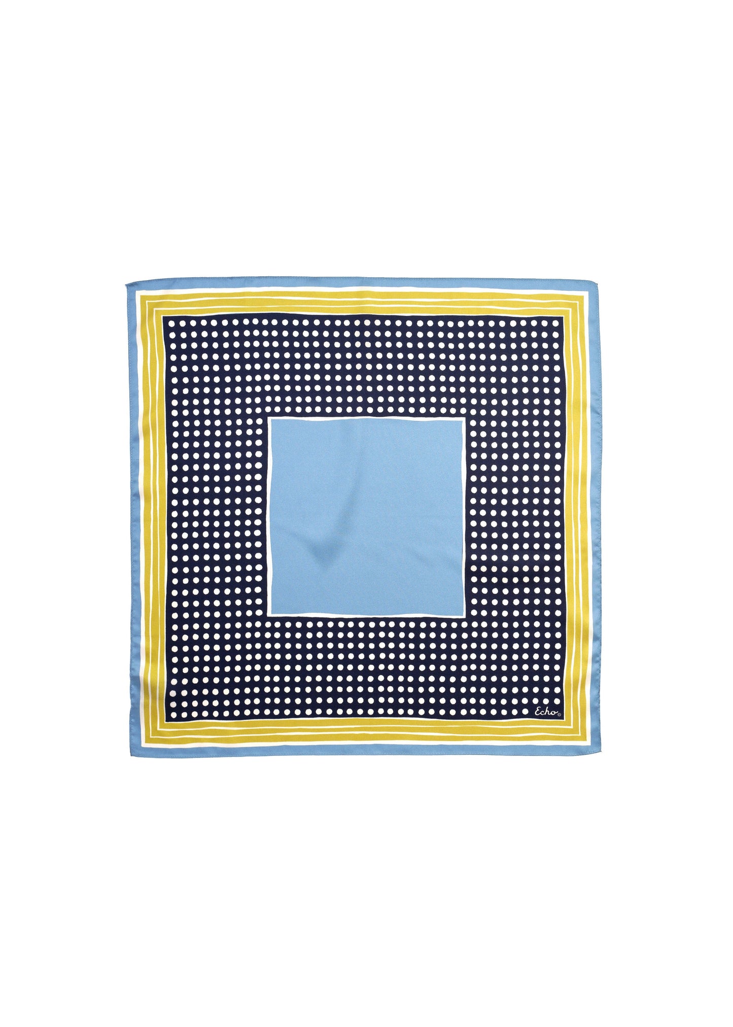 Echo - Dotty Silk Bandana