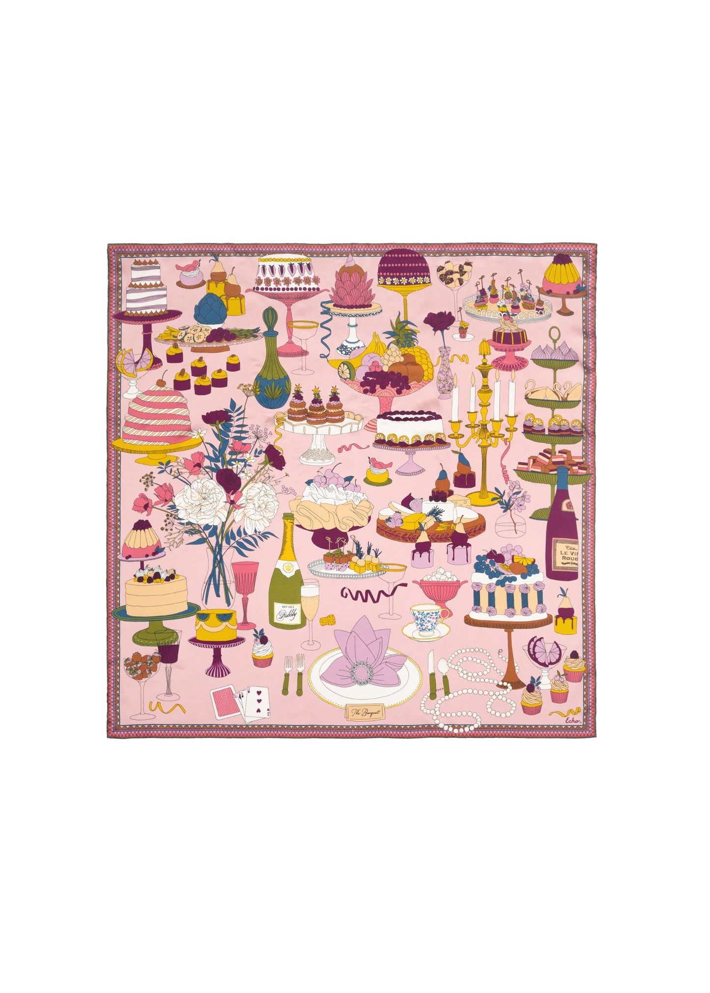 Echo - The Banquet Silk Scarf