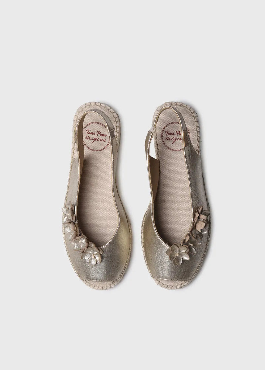 Toni Pons - Erica Decorative Flower Flat Espadrille