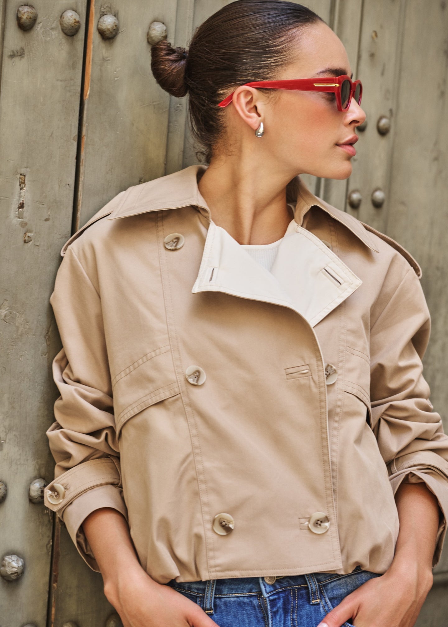 Esqualo - Balloon Trench Coat