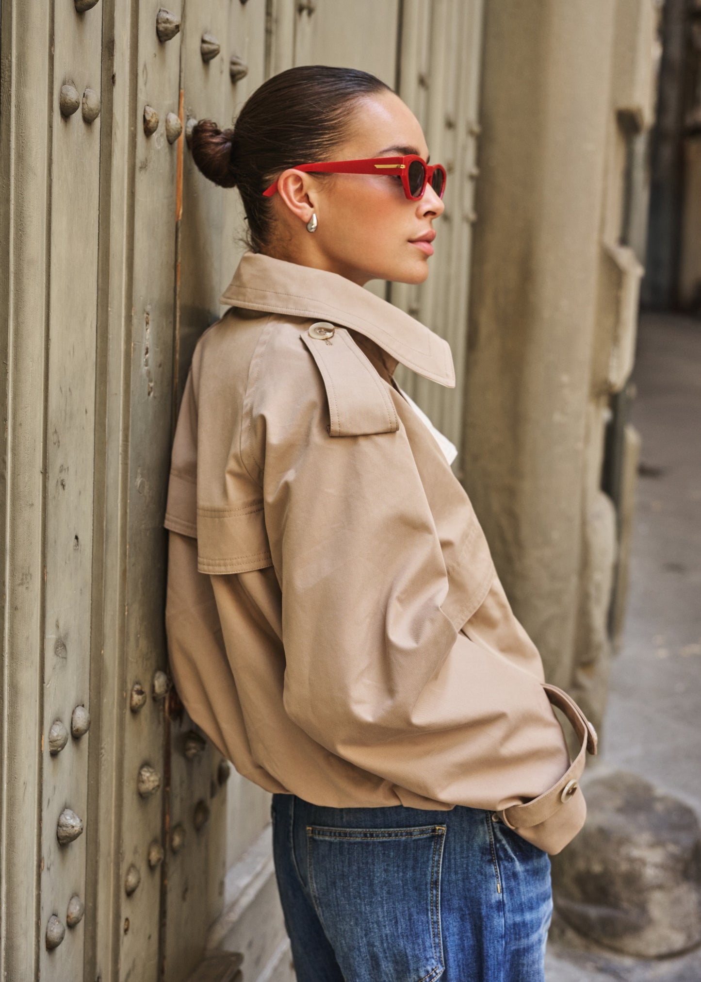 Esqualo - Balloon Trench Coat