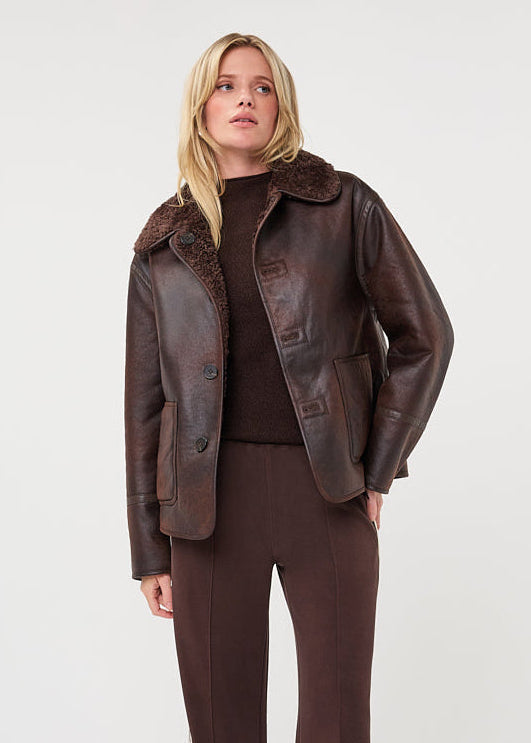Esqualo - Reversible Teddy-Lined Coat