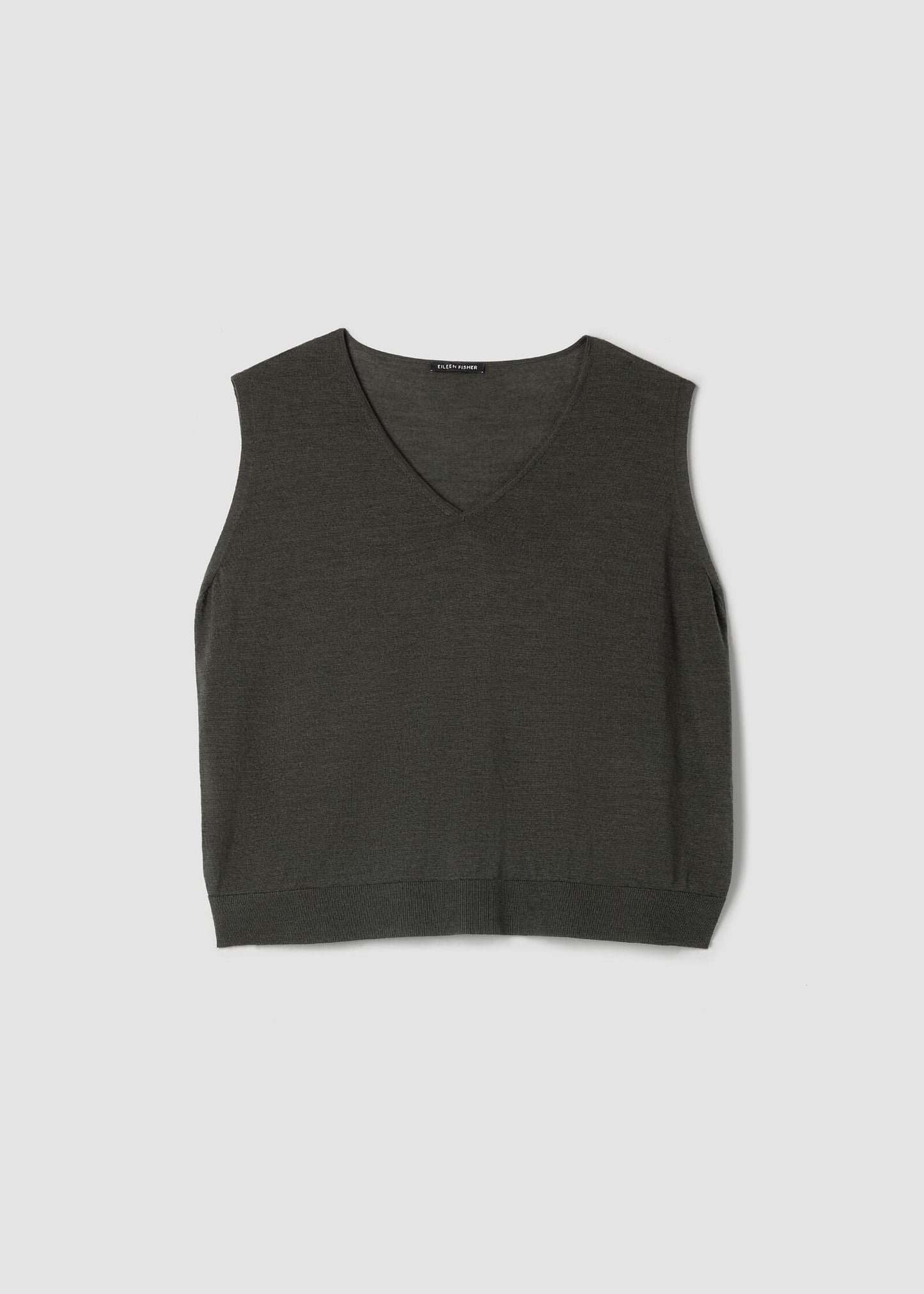 Eileen Fisher - Superfine Merino Vest in Regenerative Wool