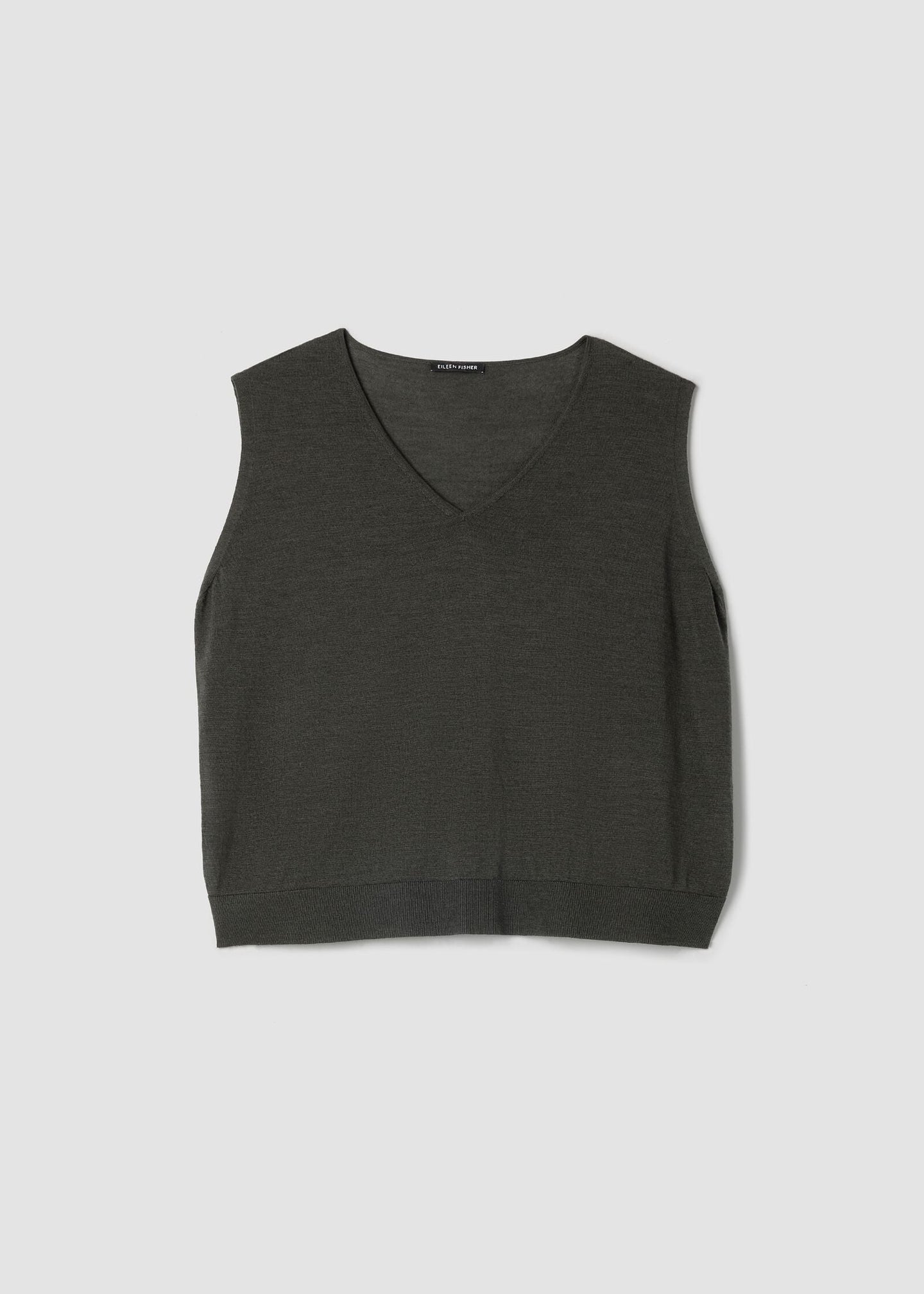 Eileen Fisher - Superfine Merino Vest in Regenerative Wool