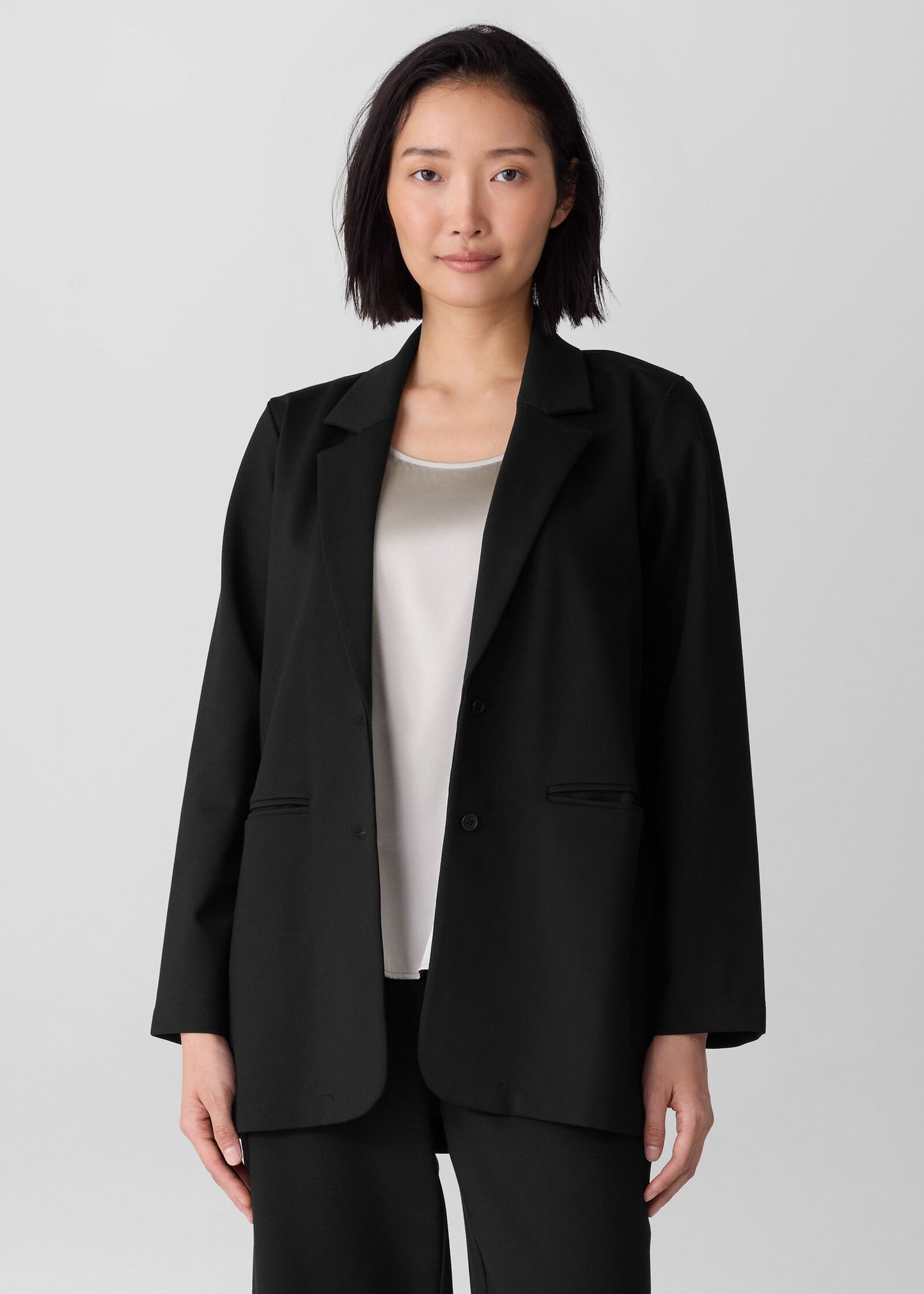 Eileen Fisher - Washable Flex Ponte Blazer