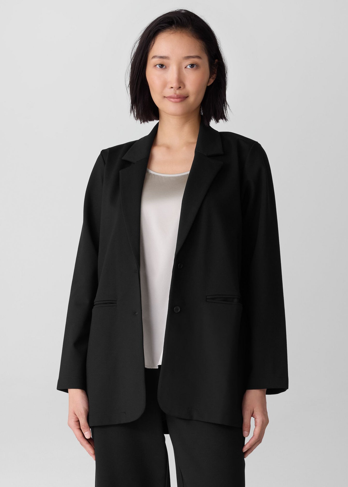 Eileen Fisher - Washable Flex Ponte Blazer
