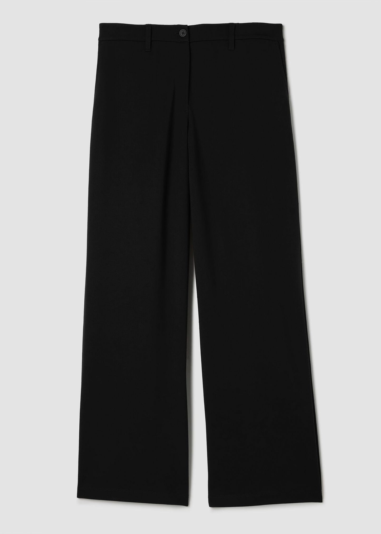 Eileen Fisher - Washable Flex Ponte Wide Trouser Pant