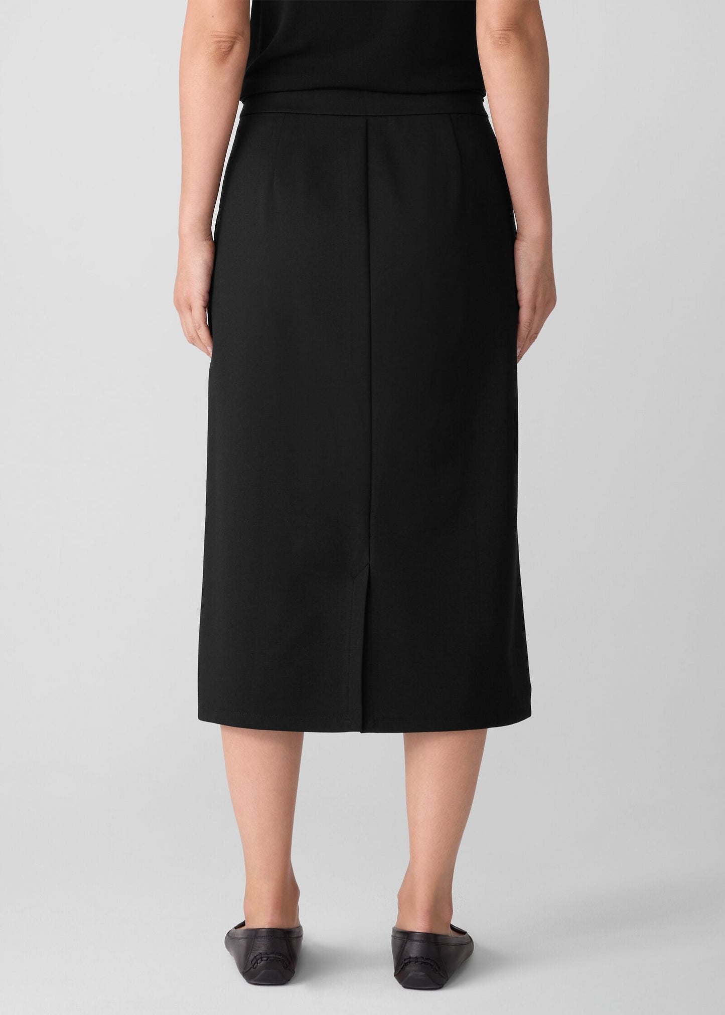 Eileen Fisher - Washable Flex Ponte Straight Skirt