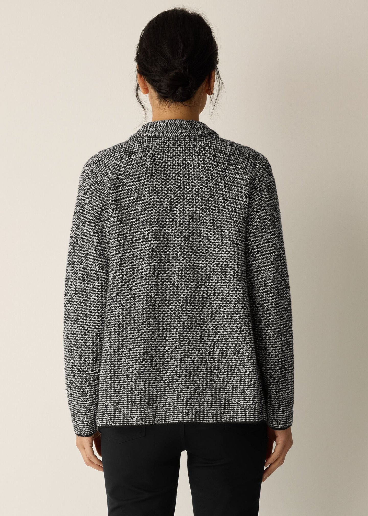 Eileen Fisher - Peruvian Cotton Cloud Notch Collar Jacket