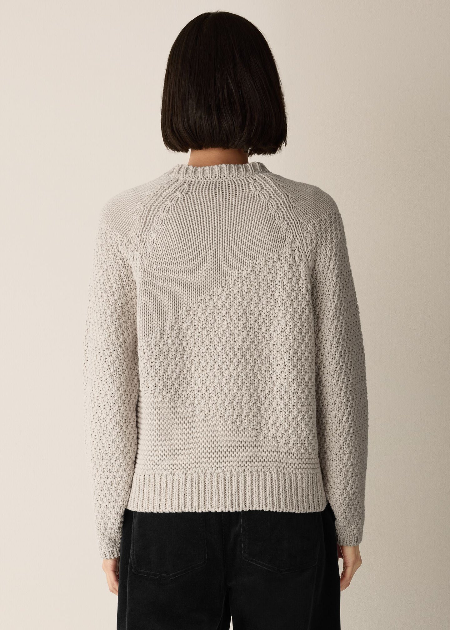 Eileen Fisher - Peruvian Organic Cotton Cord Crew Neck Top