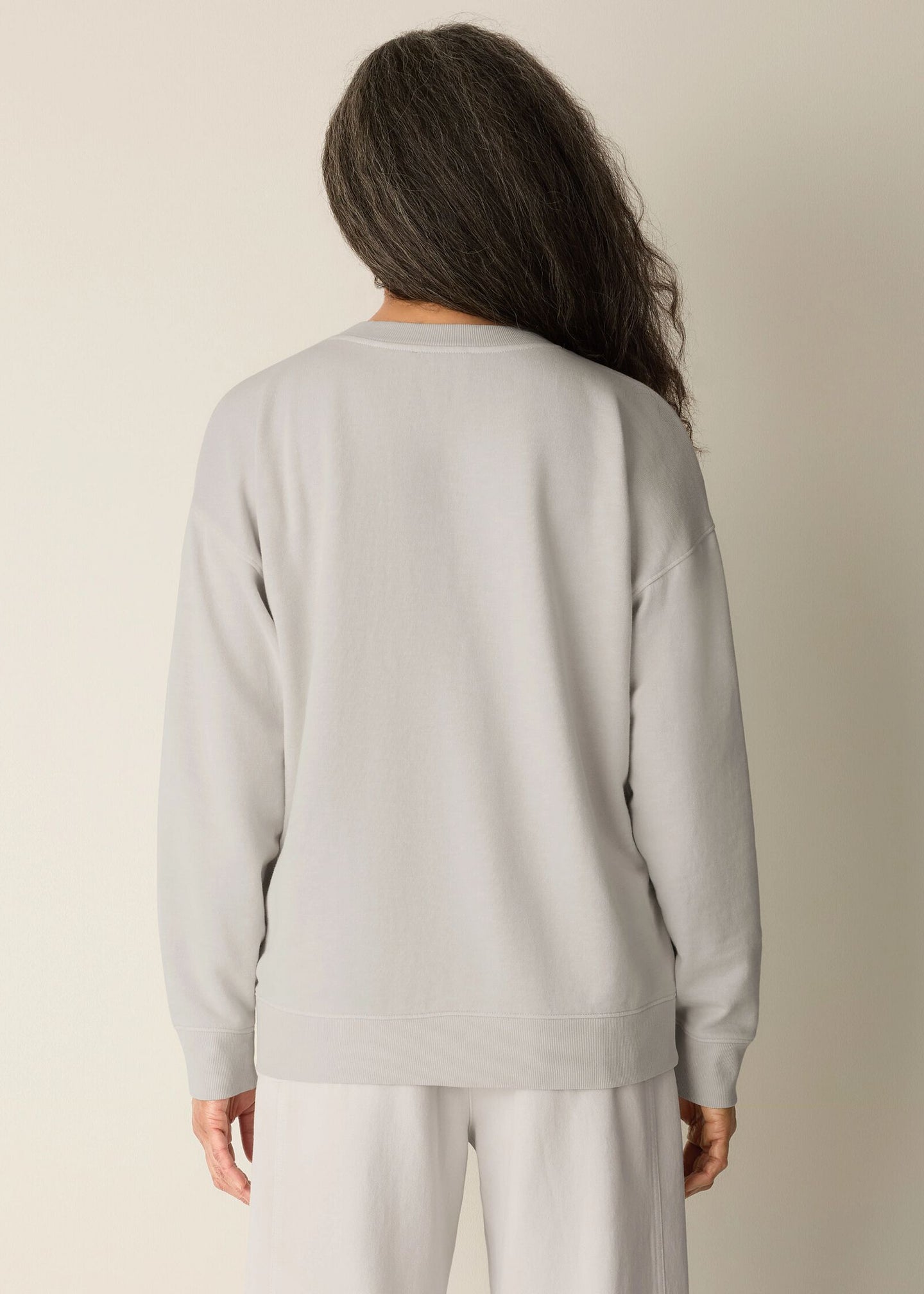 Eileen Fisher - Garment-Dyed Organic Cotton Terry V-Neck Top