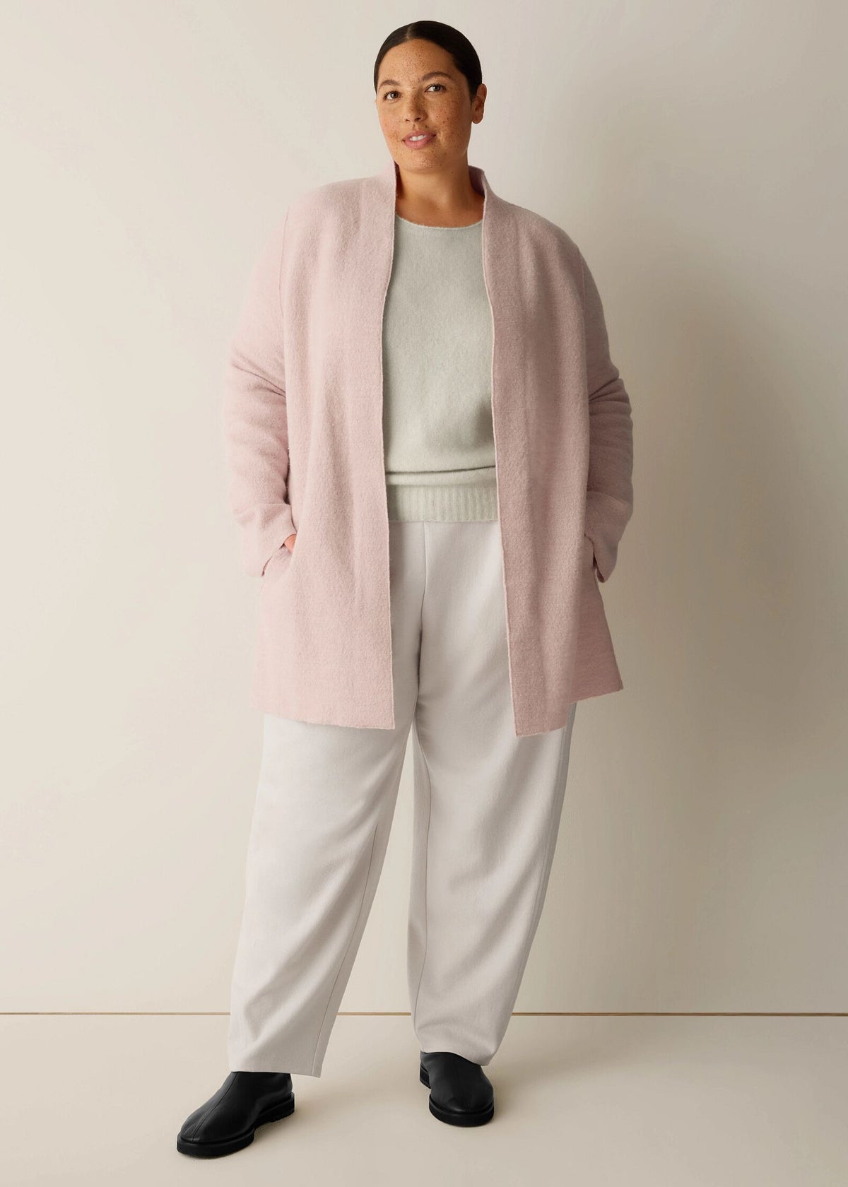 Eileen Fisher - High Collar Jacket