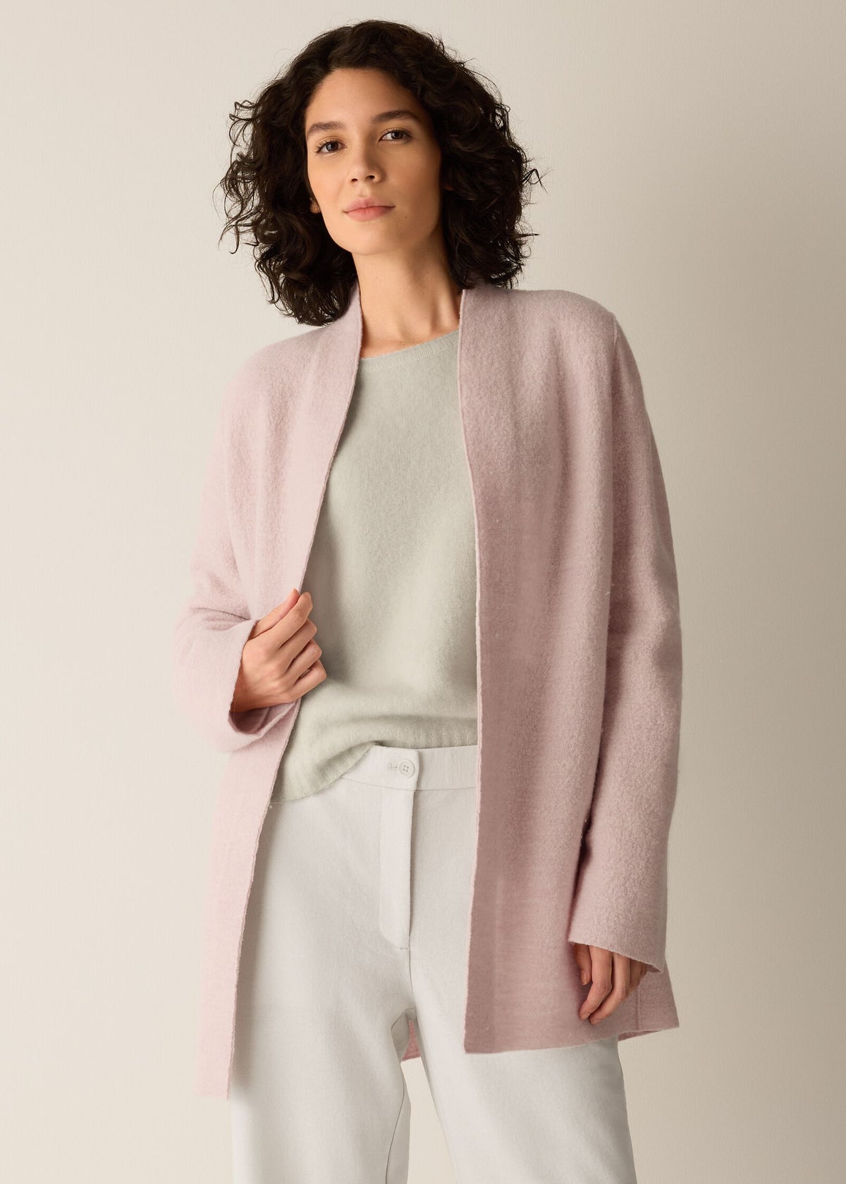 Eileen Fisher - High Collar Jacket