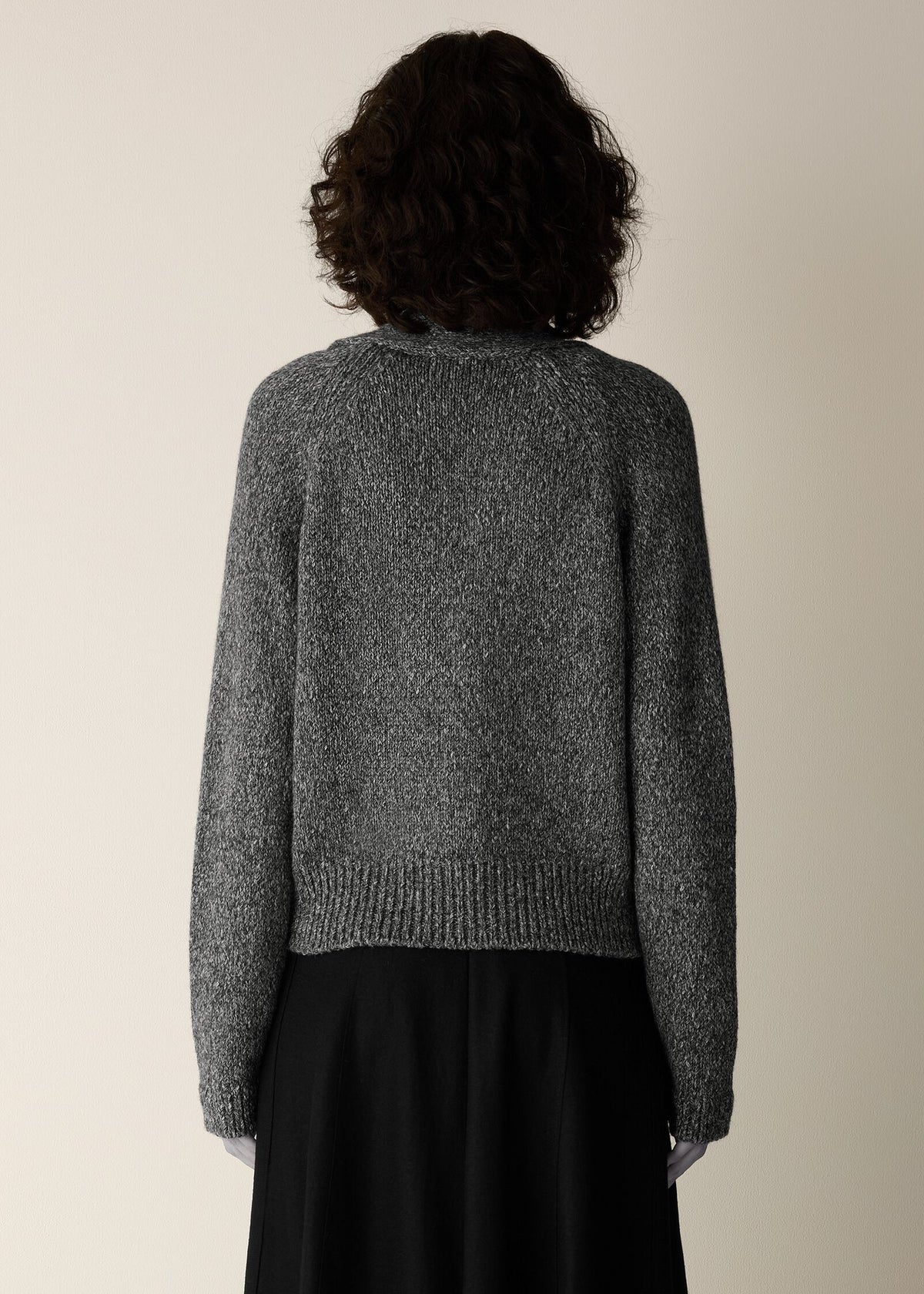 Eileen Fisher - Peruvian Baby Alpaca & Cotton V-Neck Top