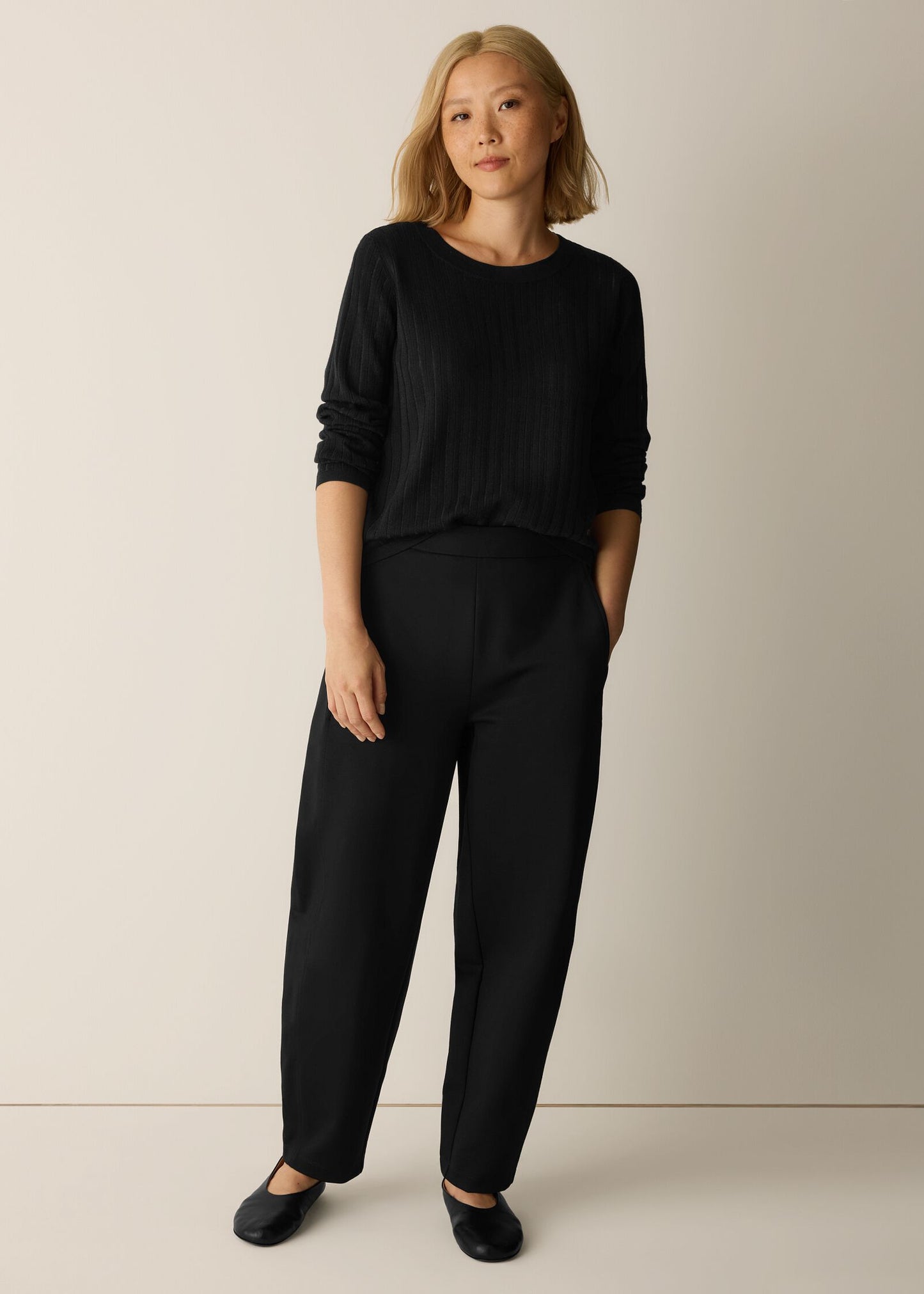 Eileen Fisher - Washable Flex Ponte Lantern Pant