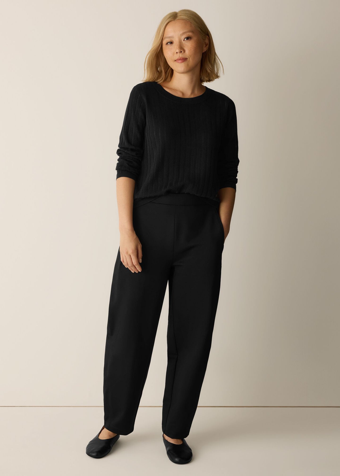 Eileen Fisher - Washable Flex Ponte Lantern Pant