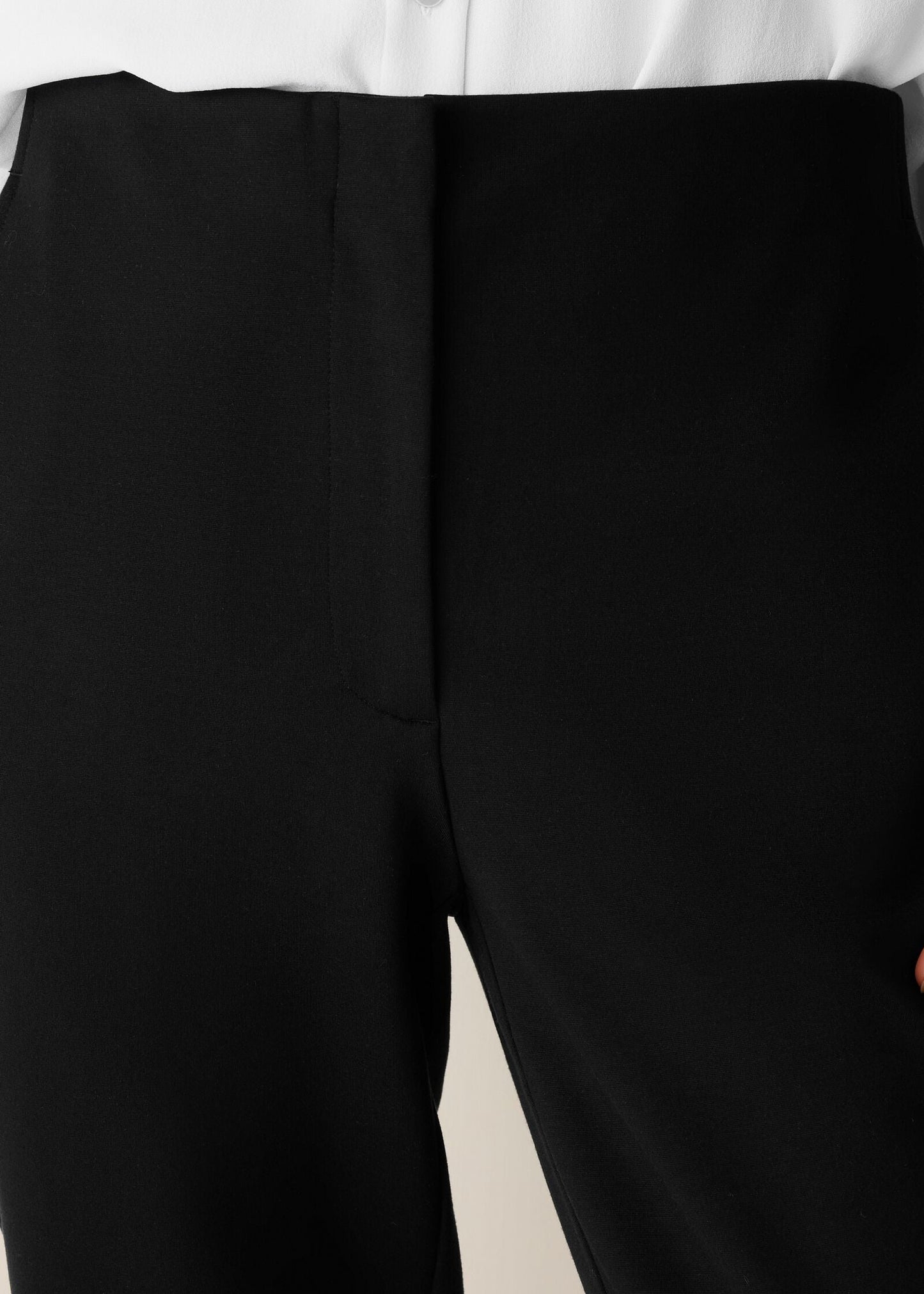 Eileen Fisher - Washable Flex Ponte Tapered Trouser Pant