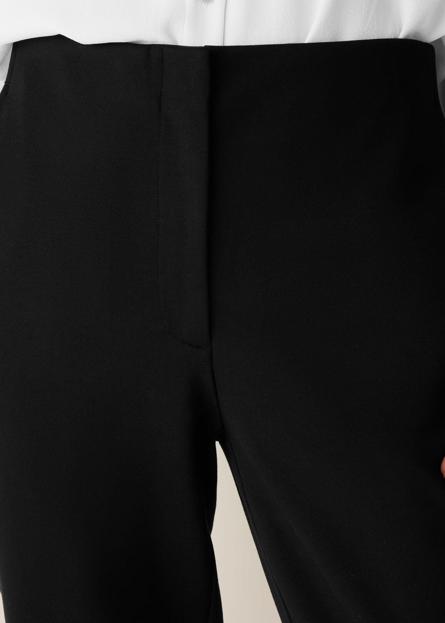 Eileen Fisher - Washable Flex Ponte Tapered Trouser Pant