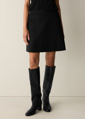 Eileen Fisher - Washable Flex Ponte Flared Mini Skirt
