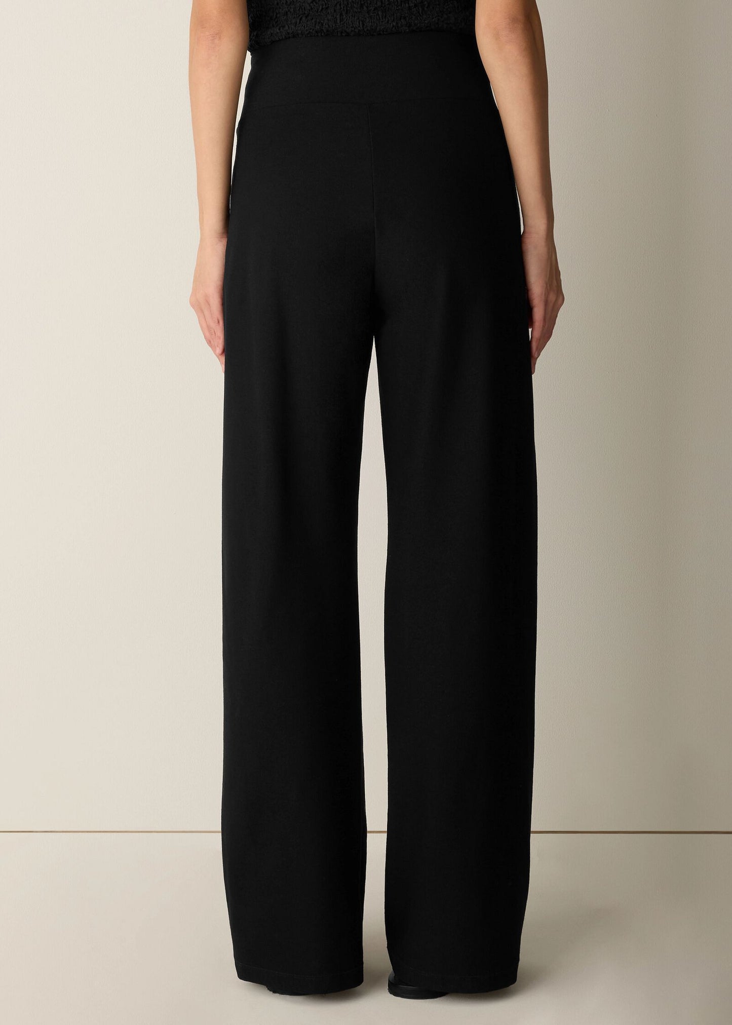 Eileen Fisher - Washable Stretch Crepe Pintuck Pant