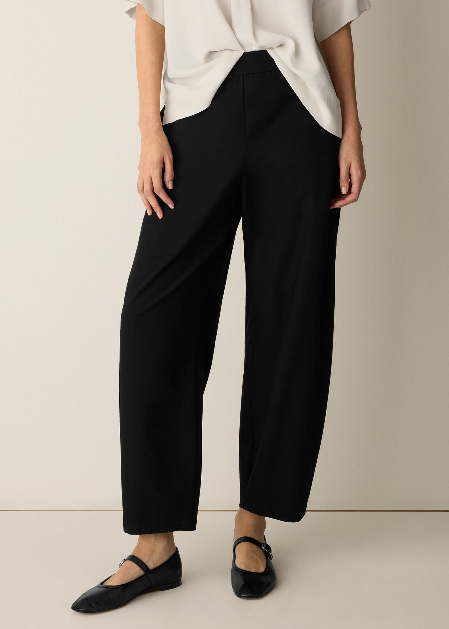Eileen Fisher - Washable Stretch Crepe Arch Pant