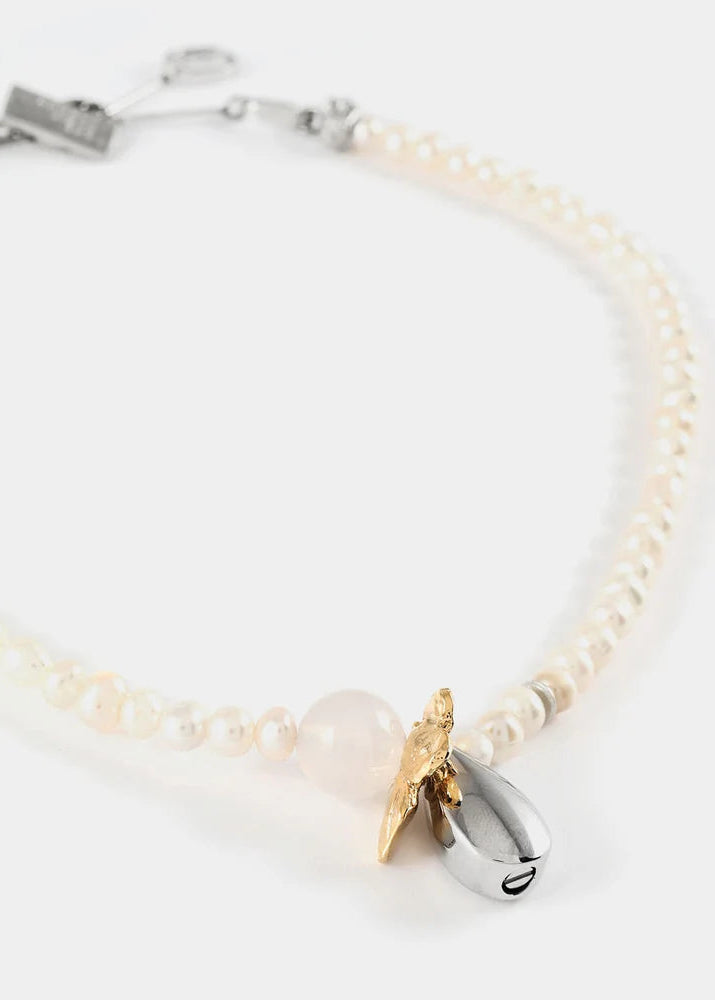 Anne-Marie Chagnon - Anima Two-tone Memorial Necklace