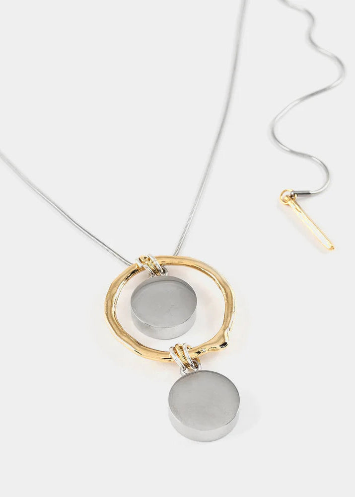 Anne-Marie Chagnon - Sursum Two-tone Memorial Necklace