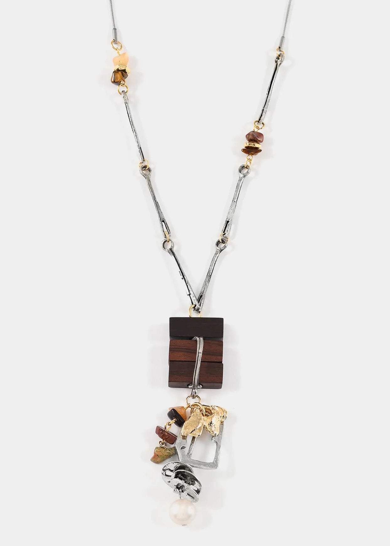Anne-Marie Chagnon - Phenix Two-tone Necklace