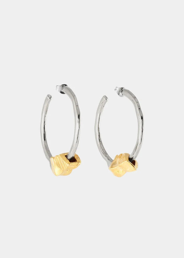 Anne-Marie Chagnon - Rynoa Two-tone Earrings