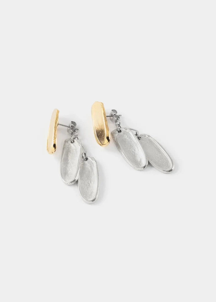 Anne-Marie Chagnon - Ravelle Two-tone Earrings