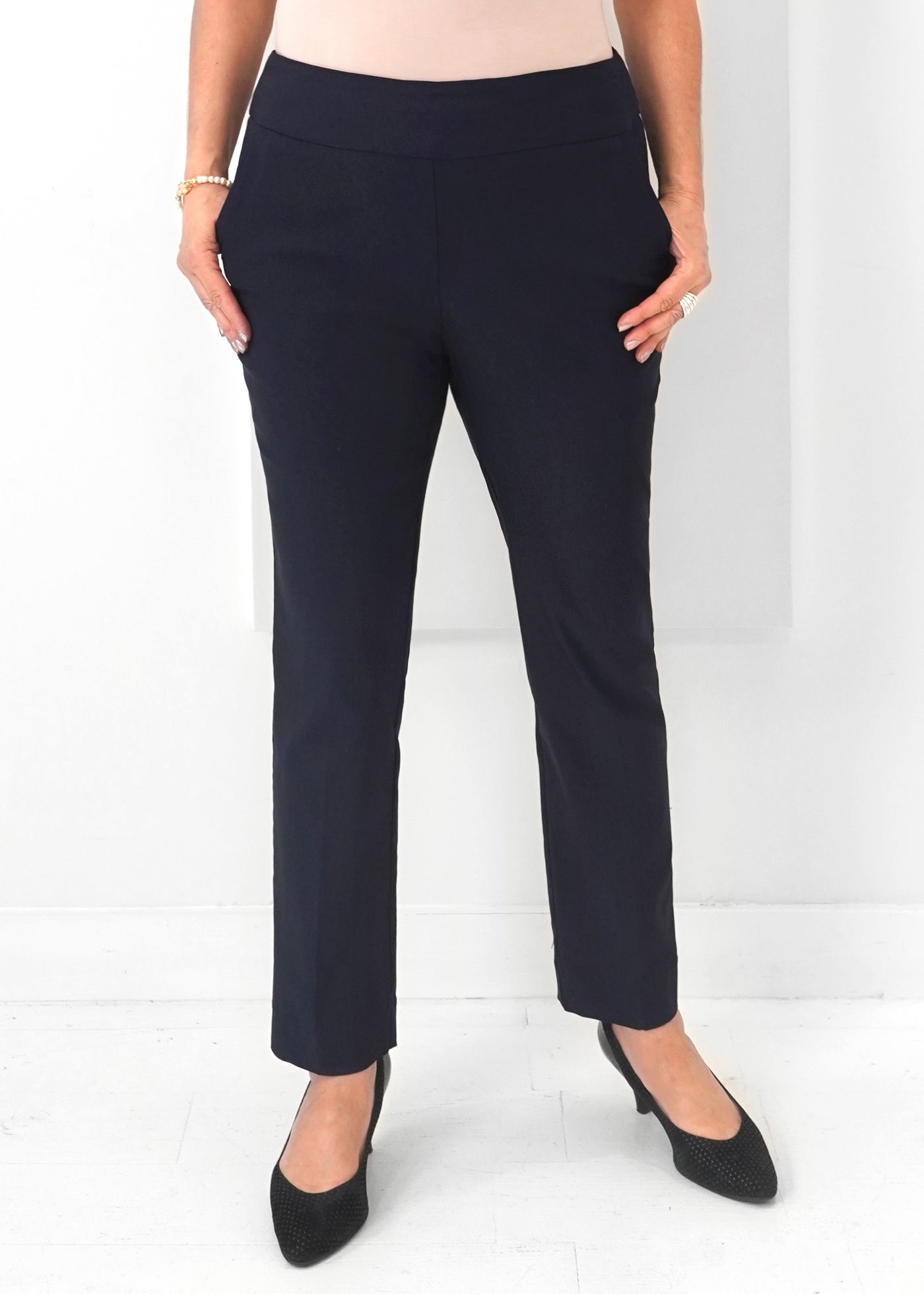 Spanner - Pull On Tummy Control Pants with Pockets