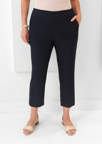 Spanner - Capri Pull On Pants with Pockets