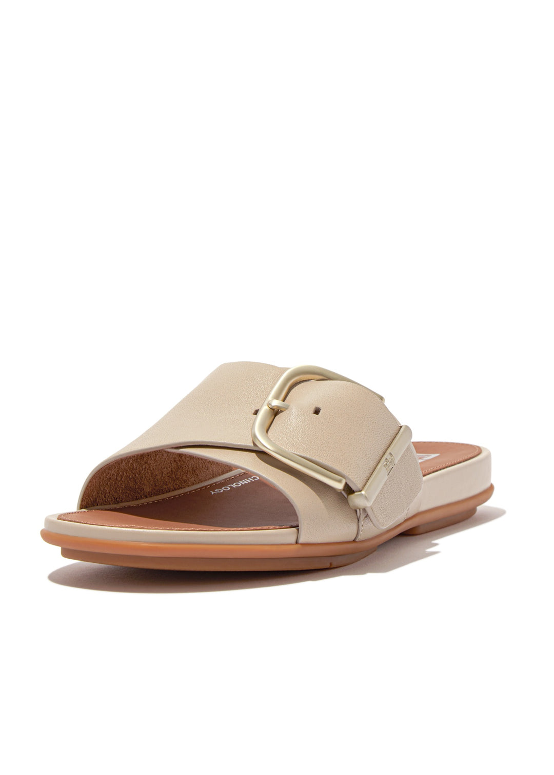 Fitflop - Gracie Maxi Buckle Leather Slides