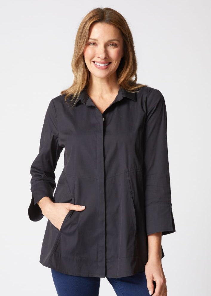 HABITAT - BLOUSE BOUTONNÉE À PANNEAUX