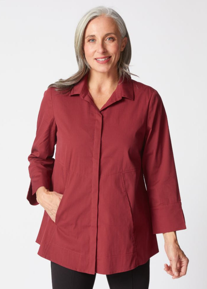 HABITAT - BLOUSE BOUTONNÉE À PANNEAUX