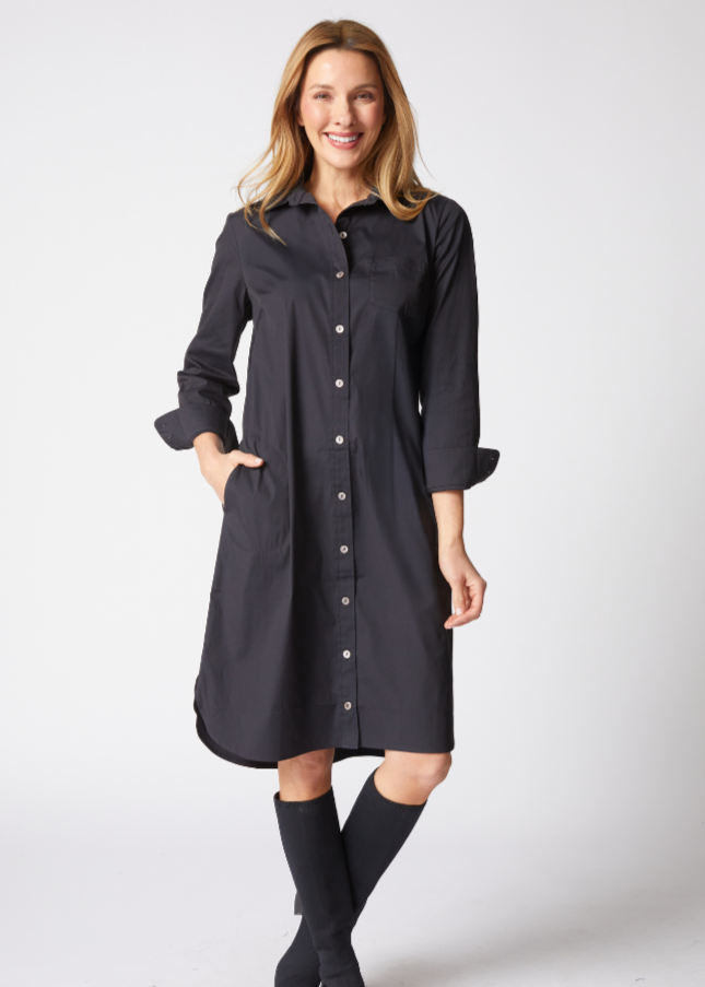 Habitat - Café Midi Dress Solid - SALE