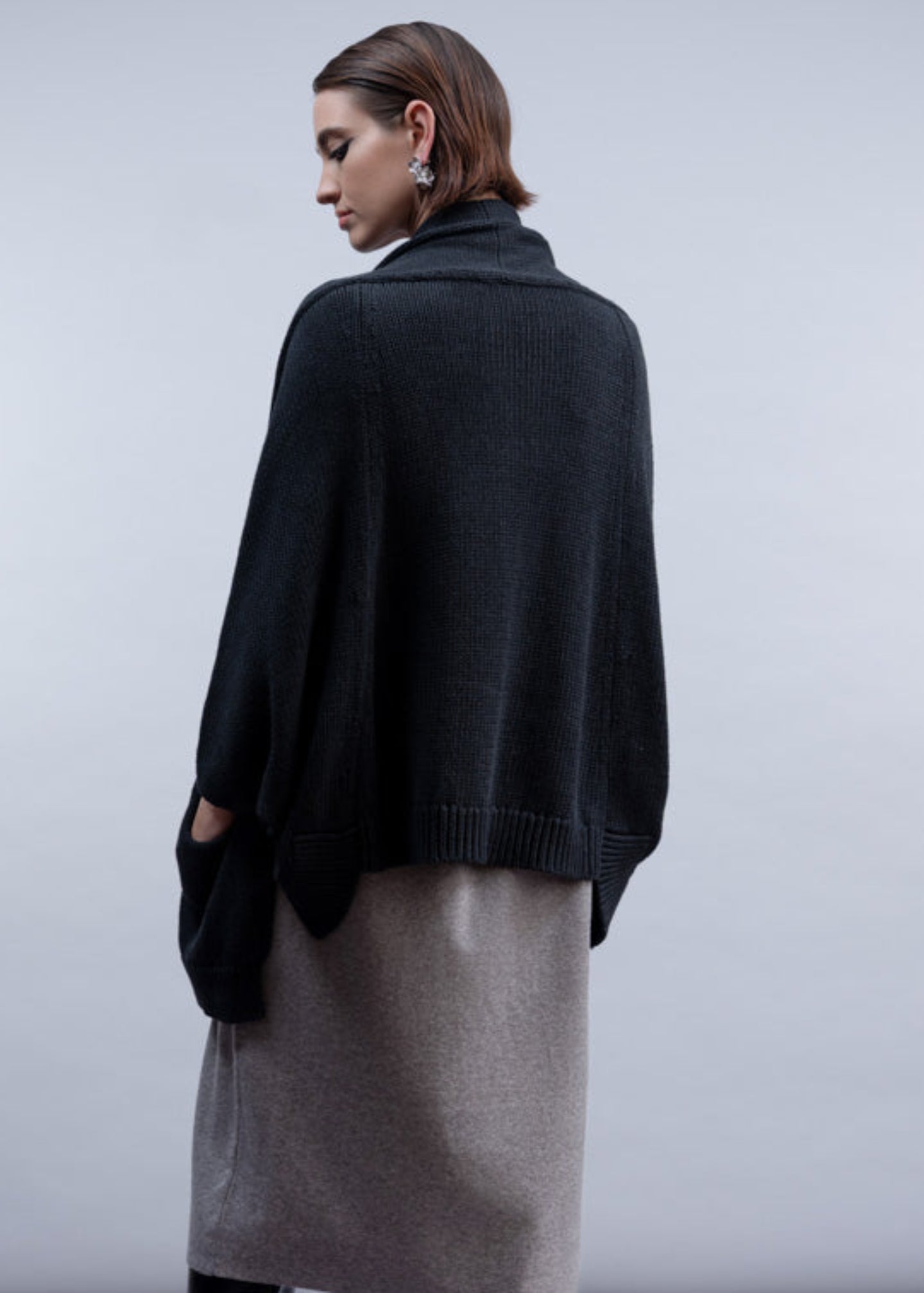 Haako - Oversized Open Cardigan