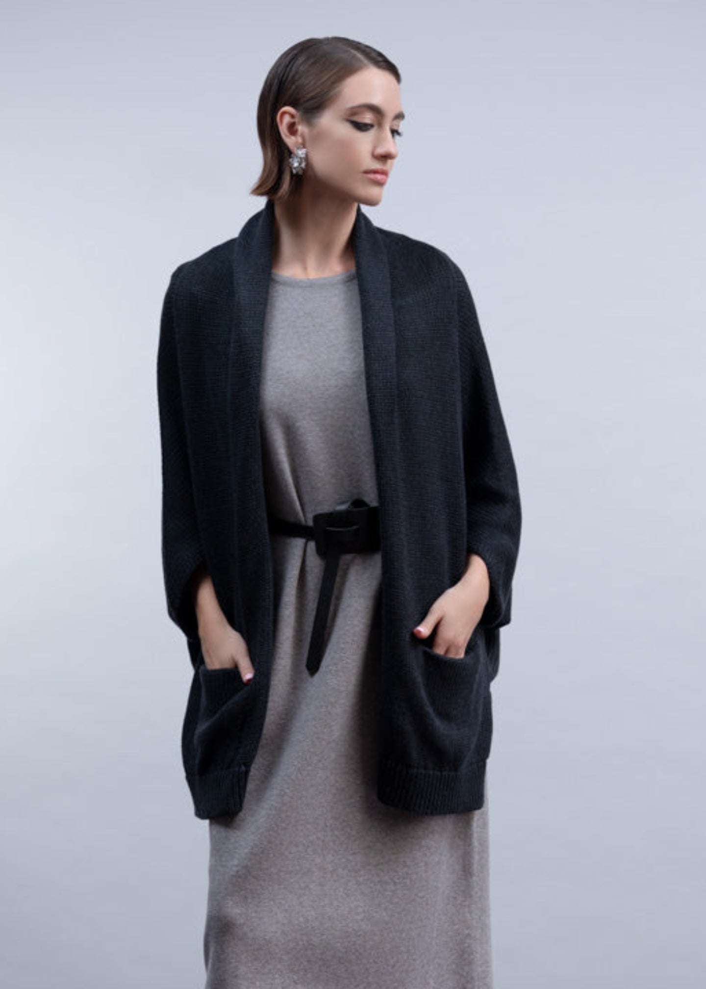 Haako - Oversized Open Cardigan
