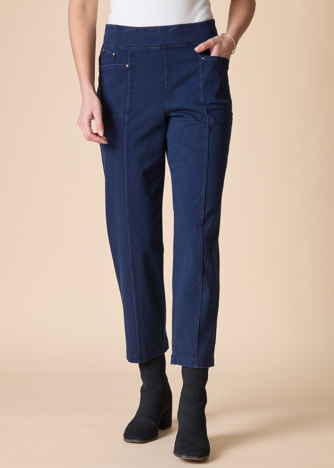Habitat - Seamed Front Straight Leg Pant