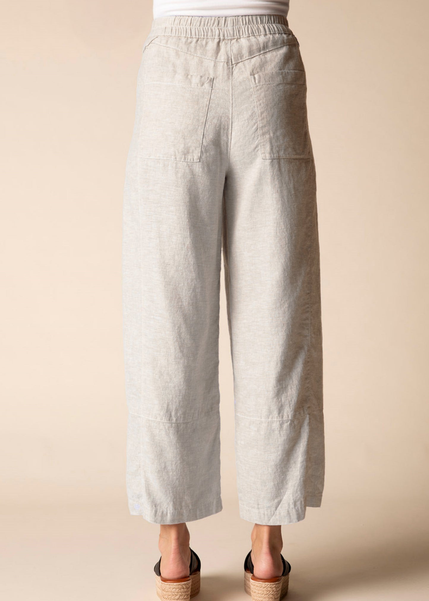 Habitat - Linen Seamed Crop Pant